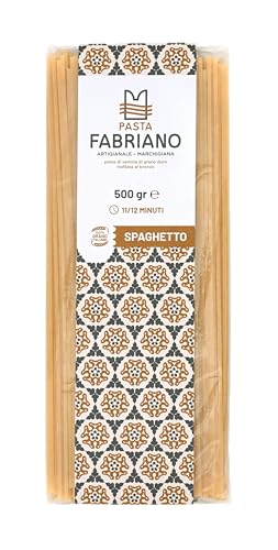 Pasta Fabriano | Espagueti artesanal selección gourmet | Producido en colaboración con la Pastificio Masciarelli, desde 1867 sinónimo de calidad