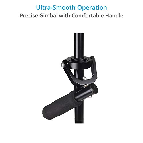 Flycam 5000 Telescopic Handheld Stabilizer W/ Arm Brace For Video Cameras Upto 5Kg/11Lbs. Precise Balancing, Smooth Operations & Ergonomic Arm Support. Free Quick Release Plate + Bag (Flcm-5000-Abq) #TOP2