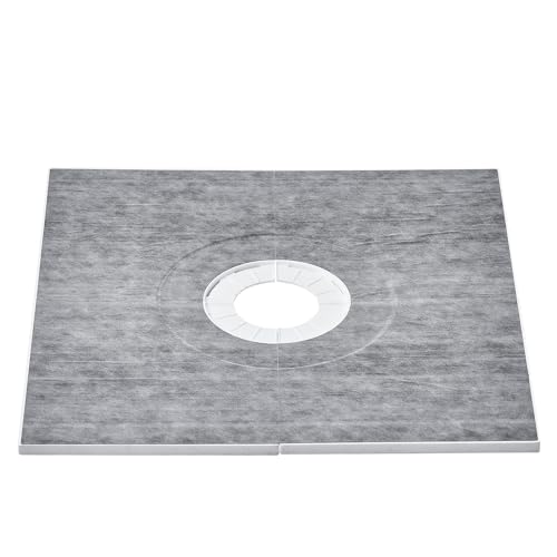VEVOR Shower Curb 3636 Kit de bordillo de Ducha, Gris, 914x914mm