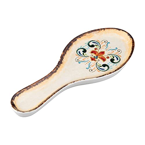UPware Tuscany Melamine Spoon Rest, Cooking Spoon Holder for Stove