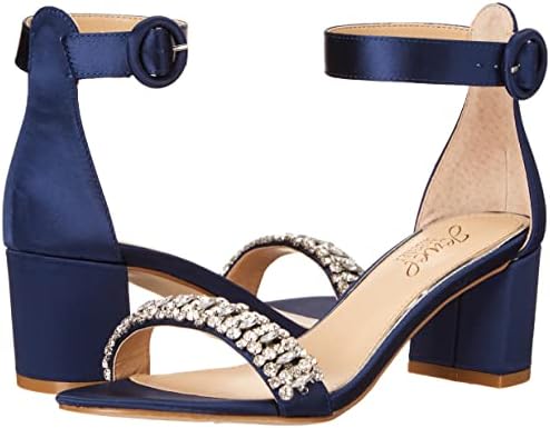 Jewel Badgley Mischka James Ankle Strap Block Heel | Image 6