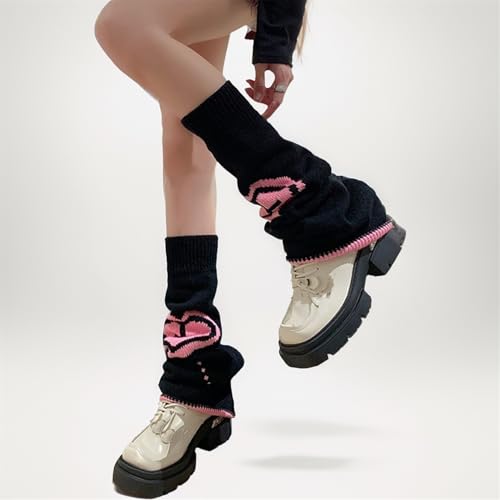 Image of Goth Leg Warmers Women Cute Y2k Harajuku Punk Rave Emo Grunge Winter