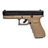  sck Bruni Guns Pistola A Salve Gap Calibro 9MM Nera/Tan