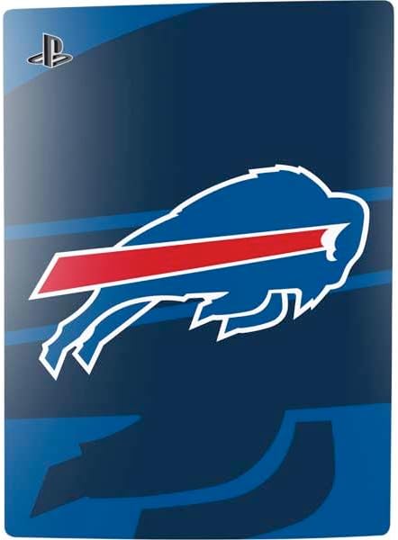 Skinit Decal Gaming Skin Compatible with PS5 Bundle - Officially Licensed NFL Buffalo Bills Double Vision Design