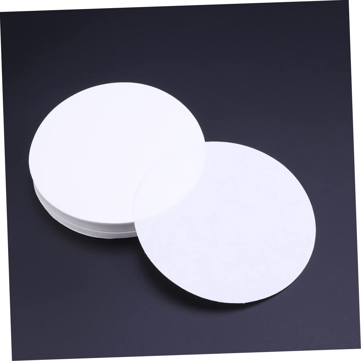 FUNOMOCYA School Laboratory Essential 4 Packs of 9cm Diameter Qualitative Filter Particle Retention