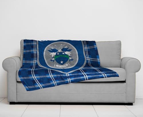 Image of Jay Franco Gilmore Girls Chilton Crest Plush Throw Blanket - Measures 50 x 60 Inches, Super Soft Lightweight Fleece Bedding