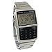 Men's Casio DBC-32D-1A Silver Steel Databank Calculator Watch