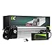 Green Cell® 24V | 36V Batteria per Bicicletta Elettrica Li-Ion a Ioni di Litio per Motori da 250W E-Bike Pedelec Bici Elettrica Silverfish + Caricabatterie (36V 10.4Ah max 250W)
