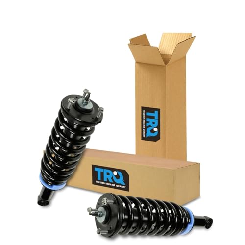 Image of TRQ Front Driver and Passenger Side Strut and Spring Assembly Set 2 Piece | For 2001-2007 Toyota Sequoia