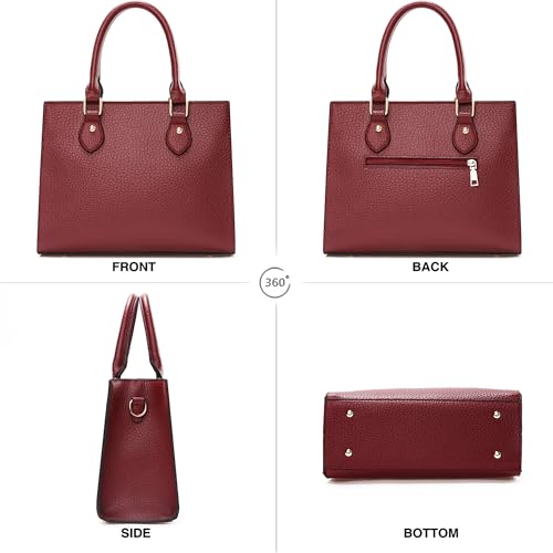 Image of CHICAROUSAL Crossbody Purses and Handbags for Women PU Leather Tote Top Handle Satchel Shoulder Bags