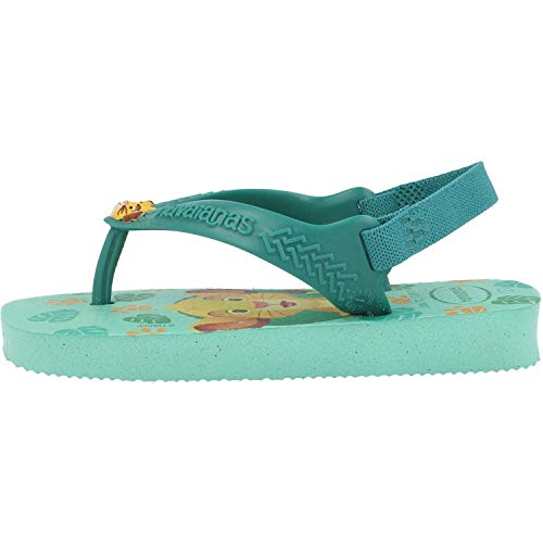 Chinelo, Havaianas, New Baby Disney Classics, Bebê Unissex, Verde Orvalho, 17/18