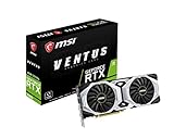 msi Gaming GeForce RTX 2080 8GB GDRR6 256-bit HDMI/DP/USB Ray Tracing Turing Architecture Graphics Card (RTX 2080 Ventus 8G)