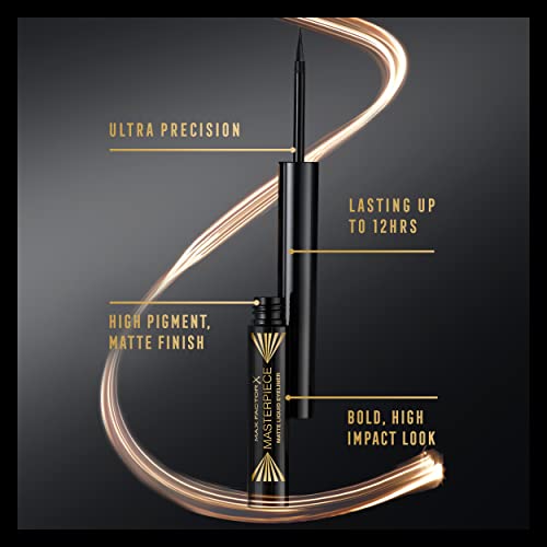 Max Factor Masterpiece Liquid Liner, Espresso, 1.7 ml (Pack of 1) - Image 4