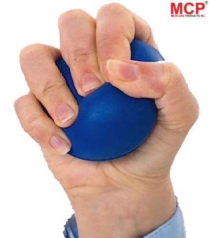 MCP Healthcare Silicon Gel Soft Stress Relief Therapy Ball Relieve Stress with a Blue Stress Ball: Squeeze Away Tension and Anxiety (Blue) MCP Healthcare Silicon Gel Soft Stress Relief Therapy Ball Relieve Stress with a Blue Stress Ball: Squeeze Away Tension and Anxiety (Blue)
