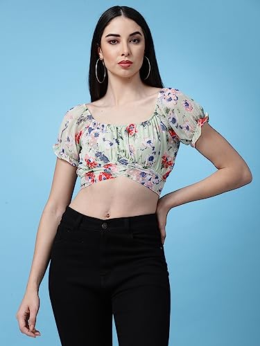Image of OOMPH! Women's Floral Relaxed Fit Top