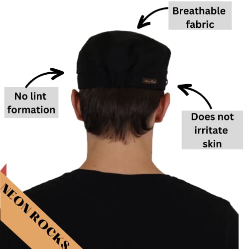 Image of NEON ROCK Men Women Stylish Dori Cap Stylish Premium Cotton Hat Cap for Summer, Winter, Spring, Autumn and All Activities, Freesize Pack of 1