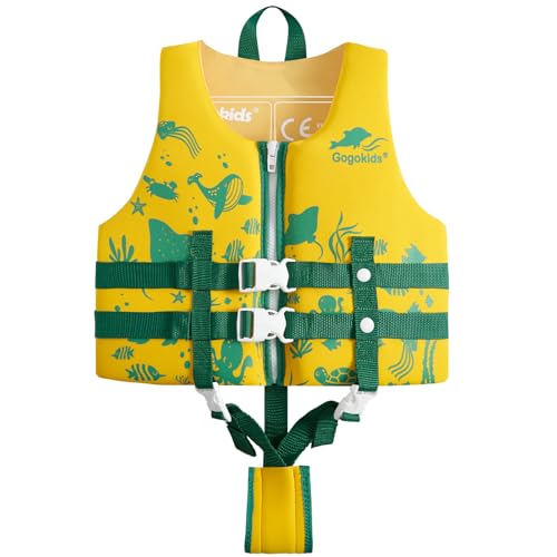 Gogokids Toddler Swim Vest, Kids Floaties – Boys & Girls Buoyancy Jacket for Pool & Beach, Fits 2-8 Years / 22-60 lbs by Gogokids - Used condition - US$28.80