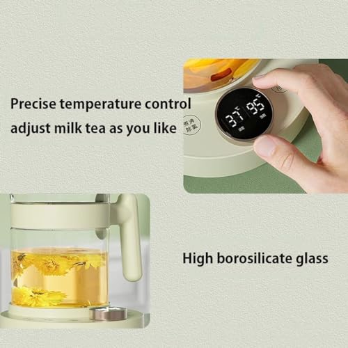Tetera eléctrica con control de temperatura 1.5L verde miniatura 6