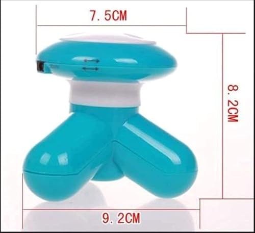 Image of QONETIC Acupressure Electric Mini Full Body Vibration Massager Mimo Mini Vibration Full Body Massager Slimming Body Massager For Pain Relief With USB Port, Multicolour (Multi mimo)