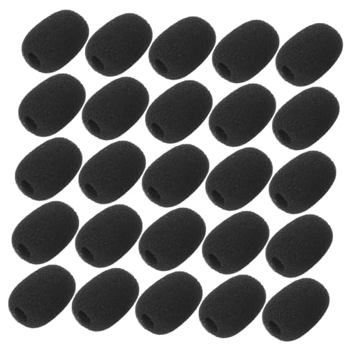 Mini bonnettes mousse microphone légères pour micros serre-têtes