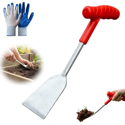 Pala de Jardín Multifuncional con Mango en T Ergonómico miniatura 1