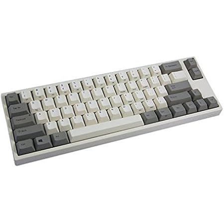 Leopold FC660C Electrostatic Capacitive Topre Switch Computer Keyboard Dye-Sublimated PBT For Laptop & Desktop, White