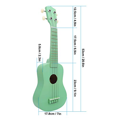 Ukulélé,Basswoodplainwood 21 Pouces Ukulélé,Petit et Exquis Facile À Apprendre Ont Une Personnalité Ukulélé Soprano pour… - Les Beatles, Paul McCartney, John Lennon, RIngo Starr, George Harrison Ukulélé,Basswoodplainwood 21 Pouces Ukulélé,Petit et Exquis Facile À Apprendre Ont Une Personnalité Ukulélé Soprano pour… – Image 8