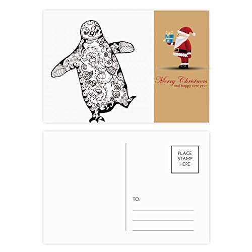 Cartes de remerciement pingouin pour écrire après un anniversaire ou une fête