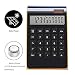 Calculadora Solar Calculadora Marco del Oro Ultra-Delgada computadora de Oficina aritmética calculadora...