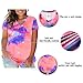 ROSRISS Plus Size Tops for Women 2X Tie Dye Summer Short Sleeve Shirts 20W ZE
