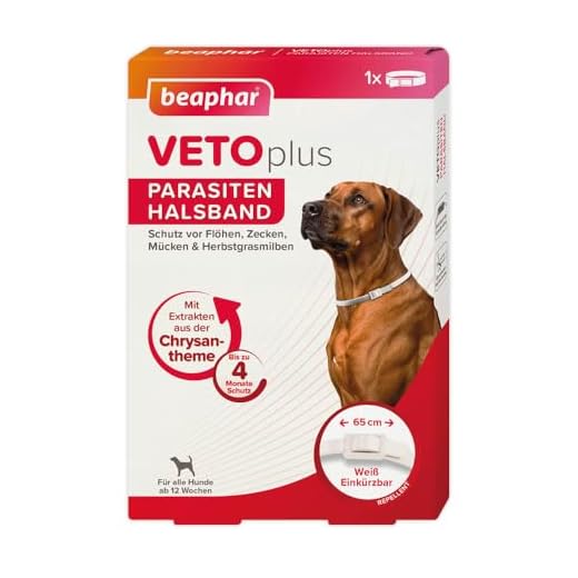 BEAPHAR VETOplus Parasiten Halsband für Hunde