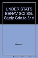 Study Guide To Accompany Understanding Statistics In The Behavioral Sicences 0314721134 Book Cover