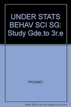 Paperback Study Guide To Accompany Understanding Statistics In The Behavioral Sicences Book