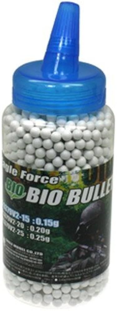 Amazon | イーグル模型 バイオ・BBブレット 0.15g V2 2000発 ボトル入
