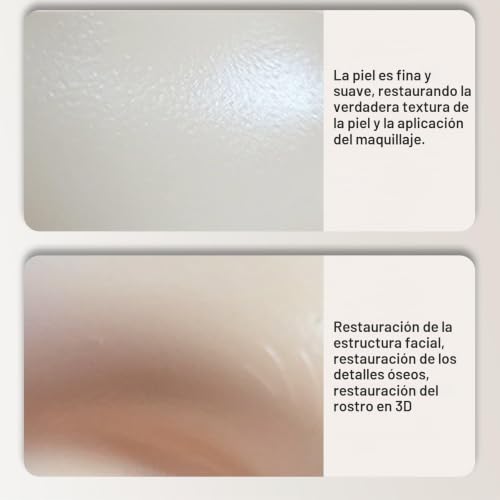 Tabla de práctica de maquillaje reutilizable de silicona con base de apoyo 5