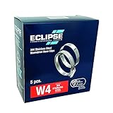 W4-Schneckengewindeschellen werden für eine hohe Korrosionsbeständigkeit aus bestem Edelstahl mit dem Grad 304 (Austenit-Grad 18 % / 8 % Nickel) gefertigt