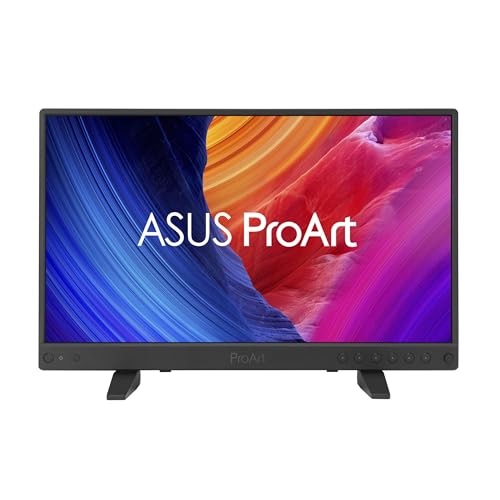 ASUS ProArt Display 15.6” 4K HDR SDI Professional Monitor (PA16USV) – UHD (3840 x 2160), IPS, HDR-10, 100% sRGB/Rec.709, ΔE<2, Calman Verified, 12G-SDI, HDMI, USB-C, 3 yr Warranty