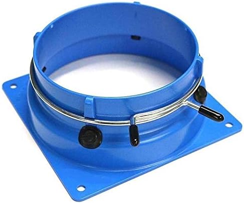 120mm Fan Duct Cooling Shroud(10 Pack, No Clamps))(for Greenhouses, Enclosures, Crypto Mining, and More)(4 inch Vent Hose Adapter)