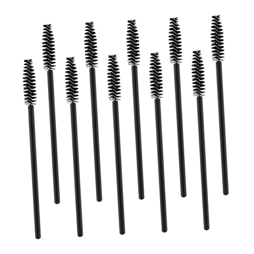 BIUDECO Eyelash Makeup Mascara Wands 50pcs Disposable Lash Brush Fine Dense Bristles Lash Wand for