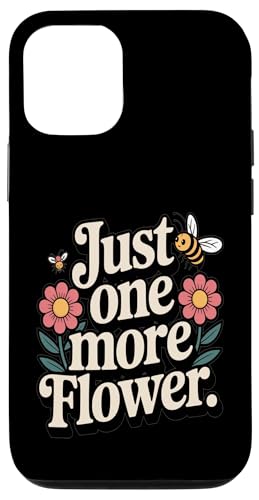 Just One More Flower �L���[�g�ȃn�`�̖�� �X�}�z�P�[�X iPhone 12/12 Pro �p