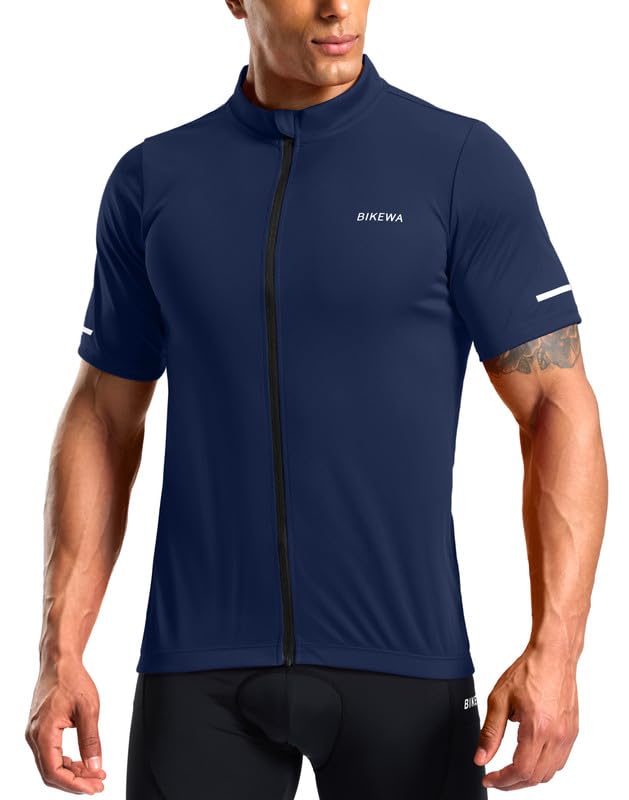 Bikewa Men's Full Zip Cycling Jersey