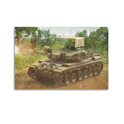 Póster de Tanque Centurion MK 5 para renovar las paredes de un dormitorio familiar