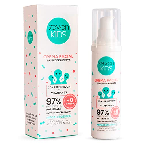 Crema facial para bebés y niños con Prebióticos y Vitamina B3 - SEVEN KIDS Cover