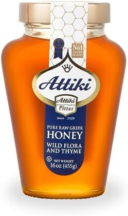 Attiki Greek Honey - #1 Honey in Greece, 16 oz
