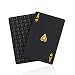SolarMatrix Black Diamond Playing Cards, Waterproof Deck of Cards, Poker Cards Deck Novelty