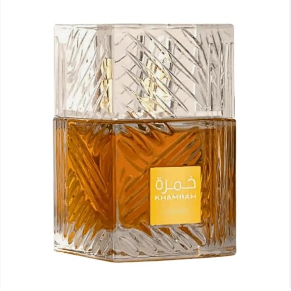 Khamrah Eau de Parfum Unisex 100ML – Perfume Árabe Dulce y Amaderado con Vainilla y Ámbar – Fragancia Intensa y de Larga Duración