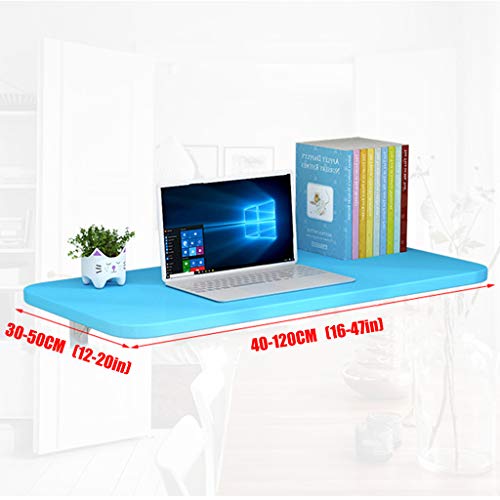 Folding Wall-Mounted Drop-Leaf Table, Cold Rolled Steel Folding Shelf Bench Table Bracket, Heavy Duty Wall Mount Table Kitchen & Dining Table Desk Computer Desk Trestle Desk #TOP5