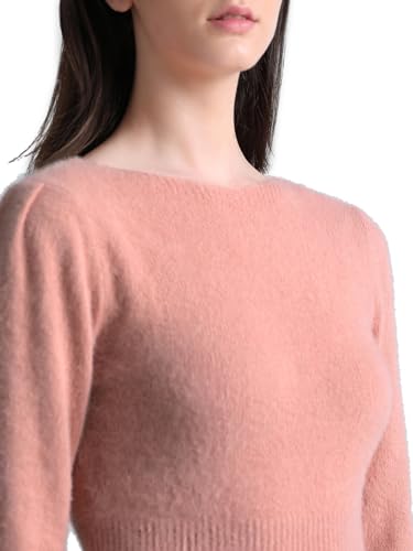 Image of Only Women's Nylon Blend Round Neck Sweater