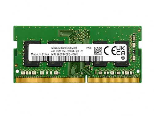 Image of 4GB DDR4 3200MHz OEM Laptop RAM Compatible with Samsung [Key Specs: PC4-25600 /3200AA | 260-Pin SO-DIMM | CL22 | 1Rx16 | 1.2V | Non-ECC] | 3 Years Seller Warranty