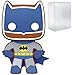 POP DC Holiday - Gingerbread Batman Funko Vinyl Figure (Bundled with Compatible Box Protector Case), Multicolored, 3.75 inches